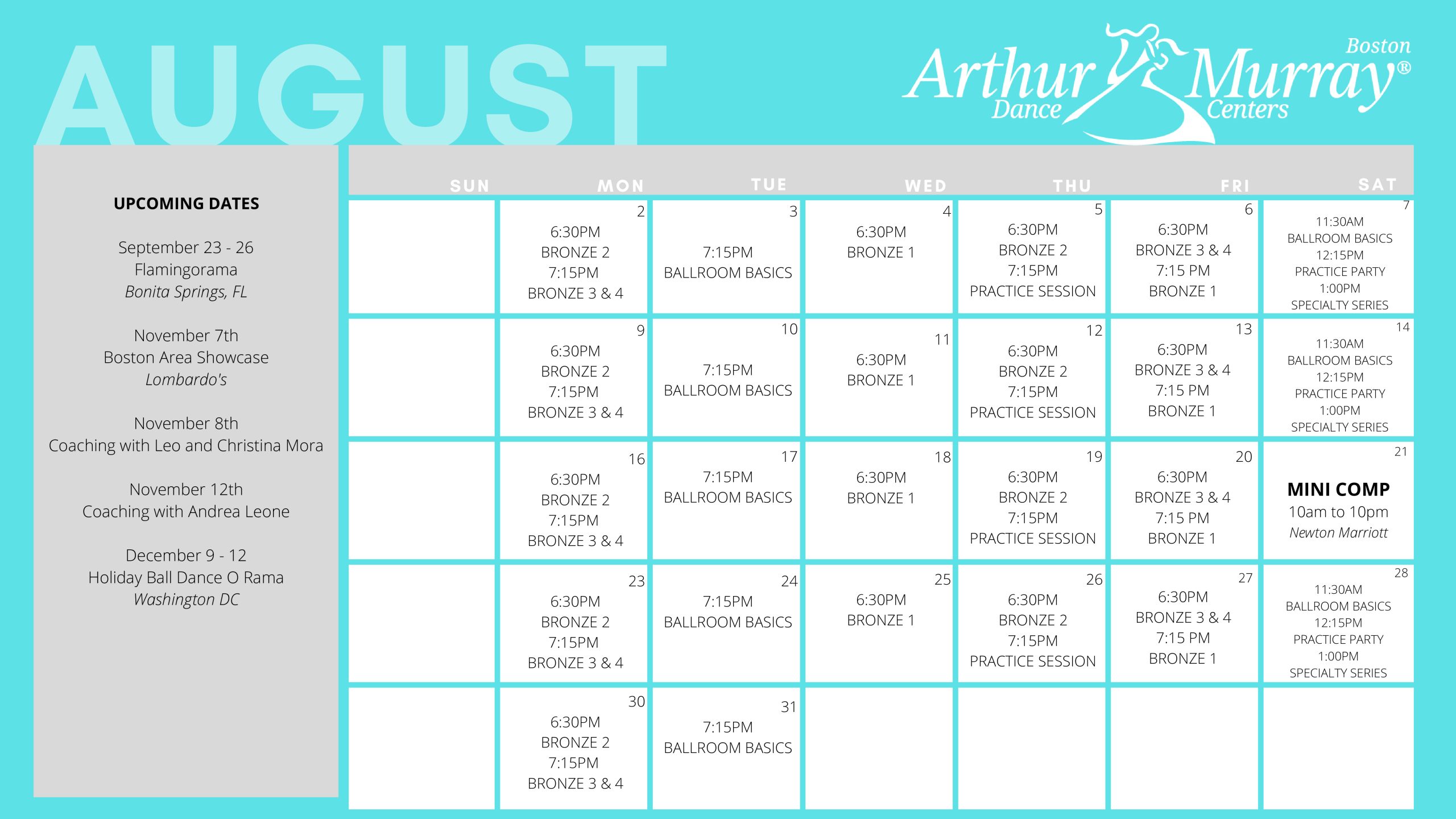 Boston_ August Calendar Boston_ August Calendar