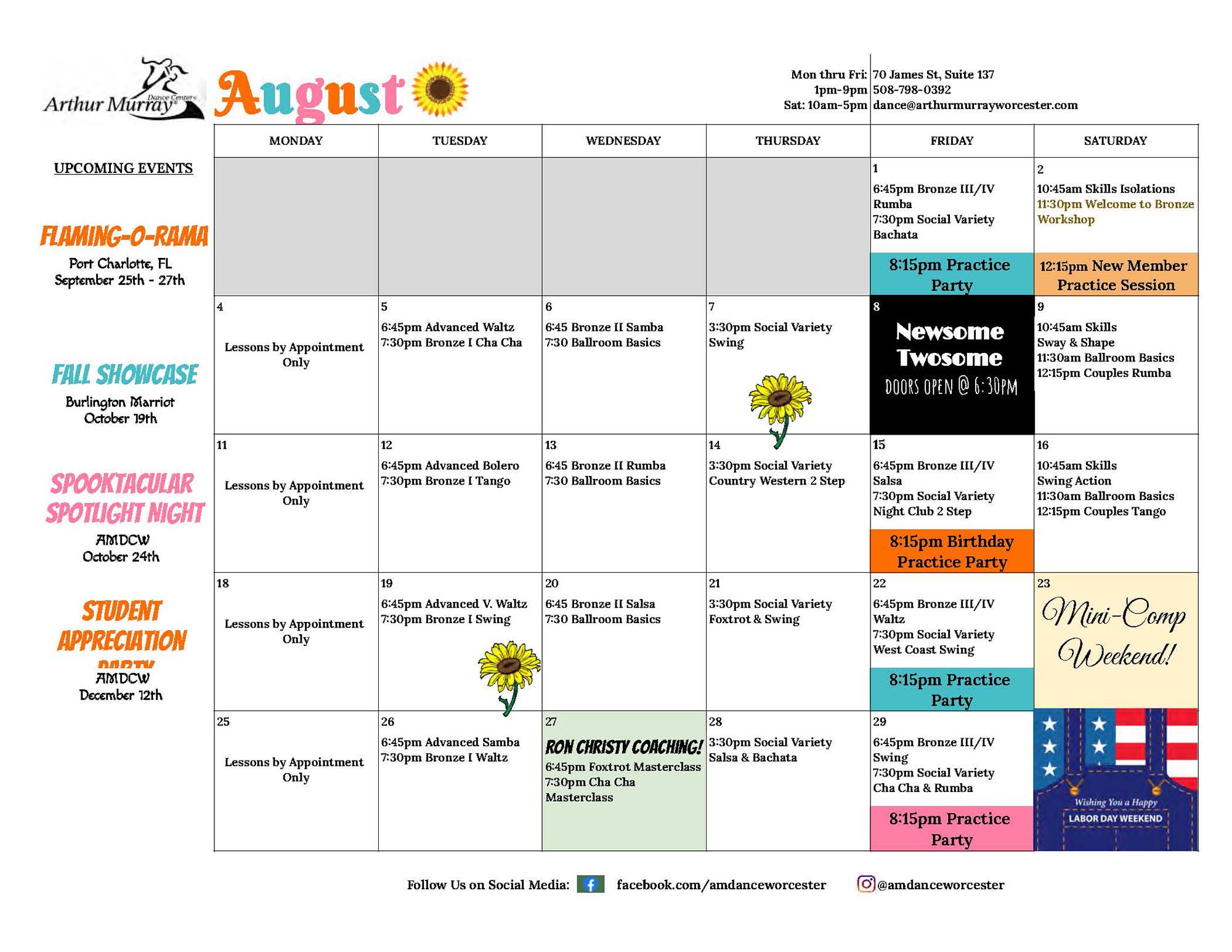 August 2025 - Worcester Calendar August 2025 - Worcester Calendar