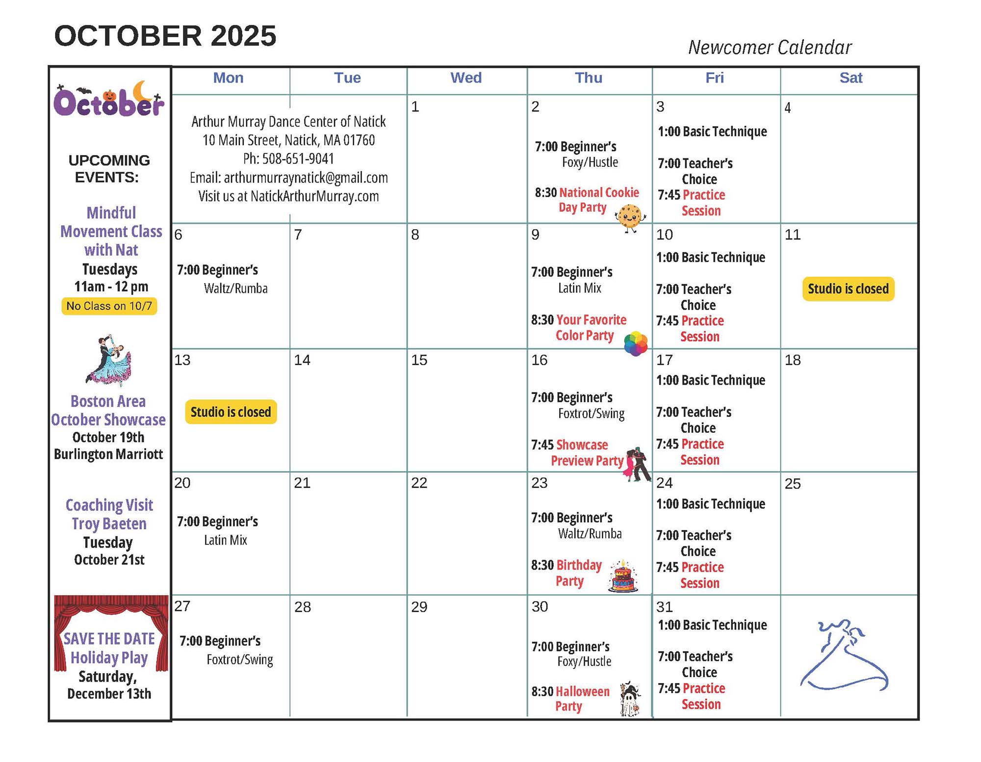 October 2025 - Newcomer - Natick