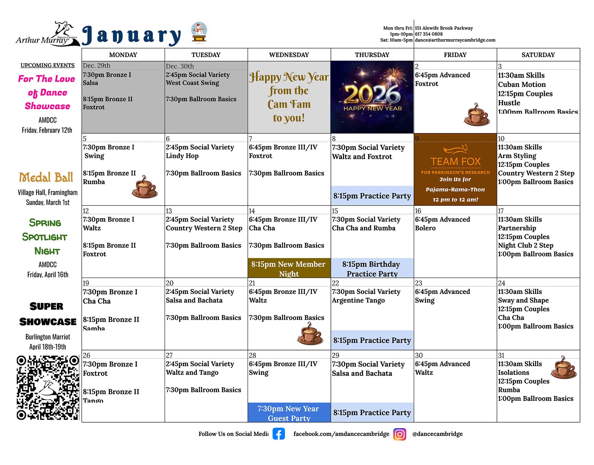 Cambridge January 2026 - UPDATED