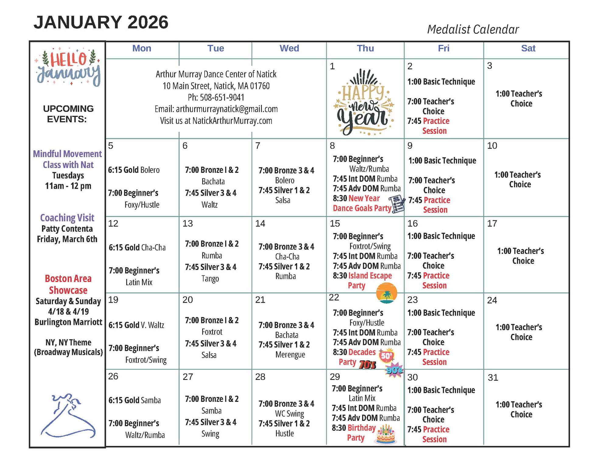 January 2026 - Medalist - Natick