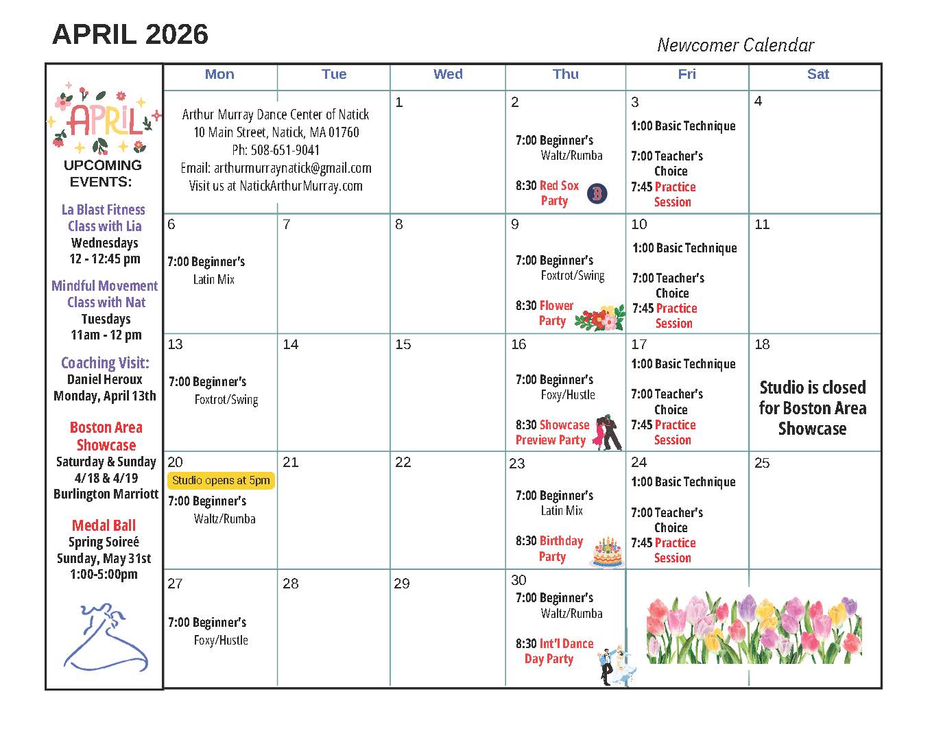 April 2026 - Newcomer - Natick