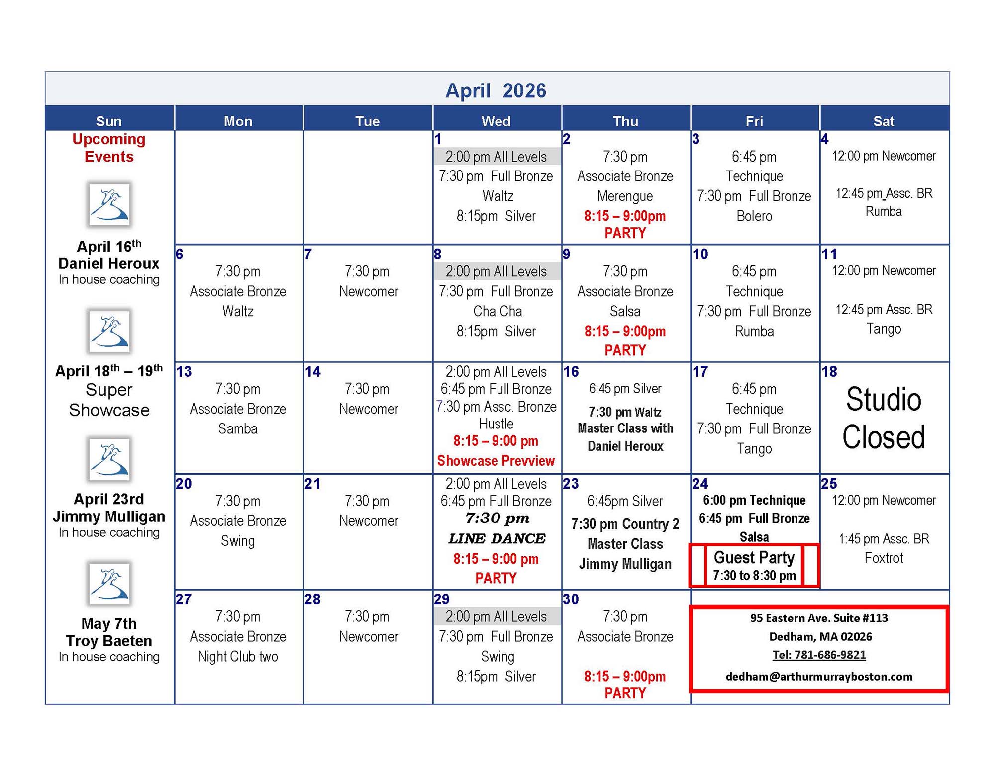 April-2026-Calendar-Dedham