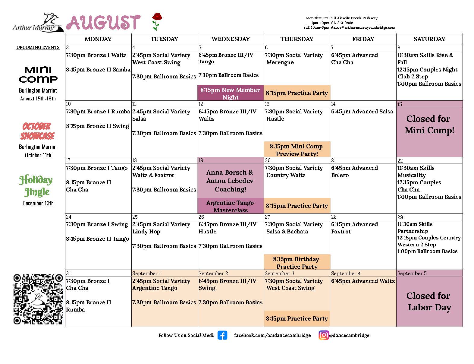 August 2026 - Cambridge